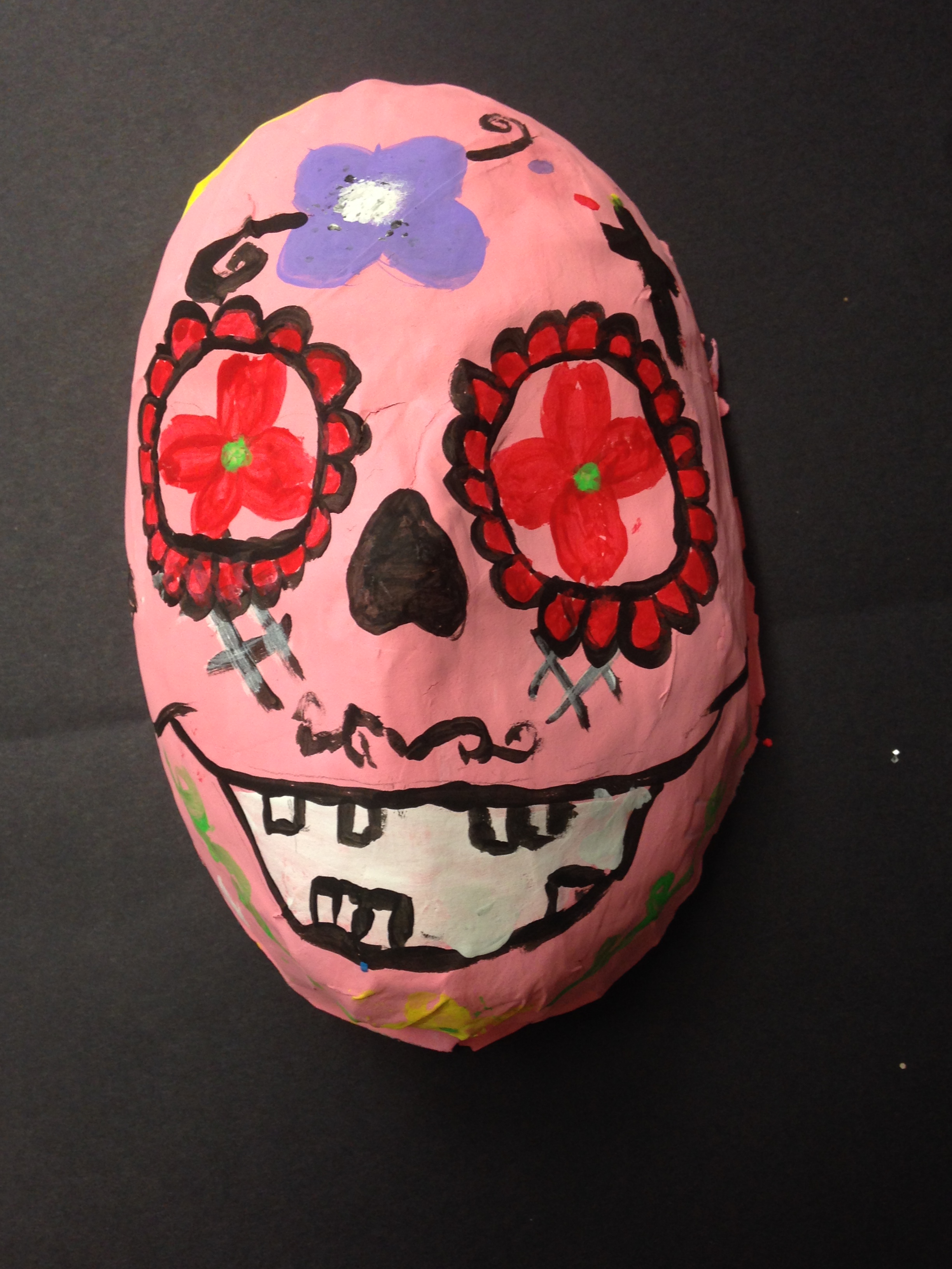 The SmARTteacher Resource 3D Paper Mache Day Of The Dead Masks