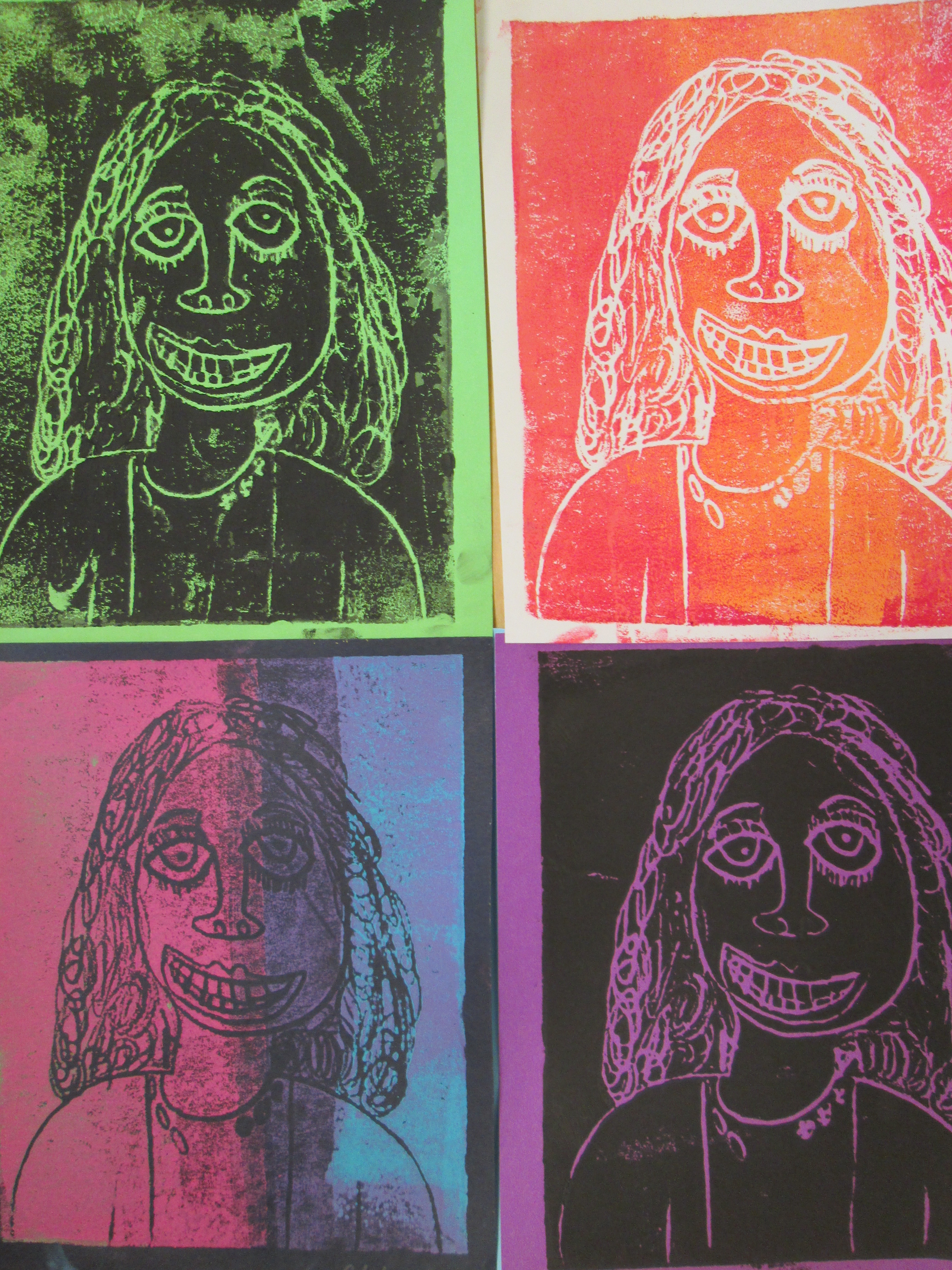 The Smartteacher Resource Pop Art Printed Portraits