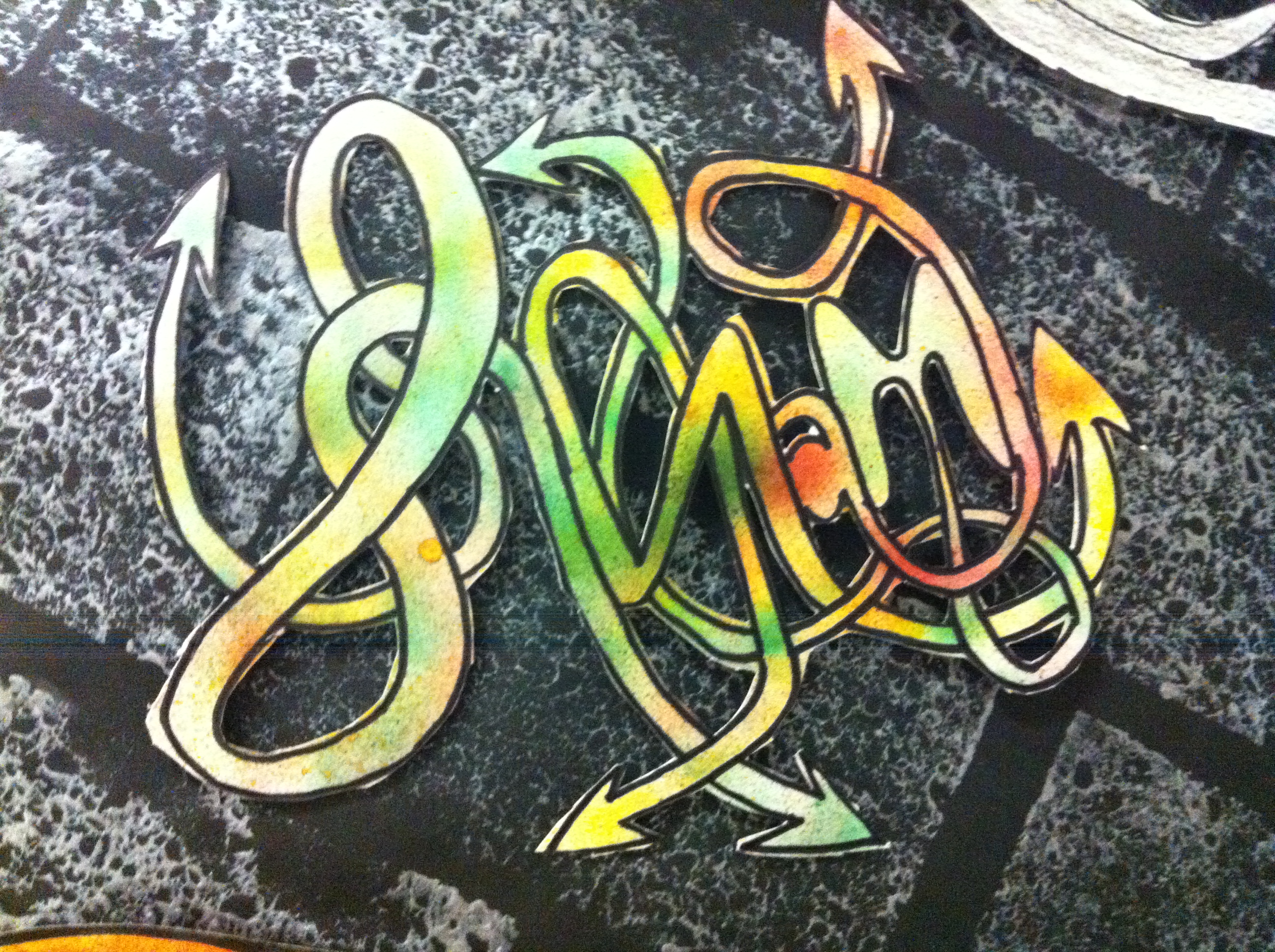 The smARTteacher Resource Art 7 Graffiti Tags