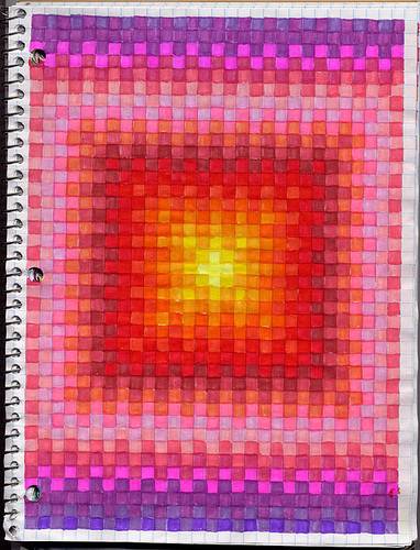 graph paper art projects