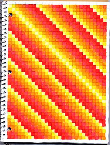 graph paper art projects