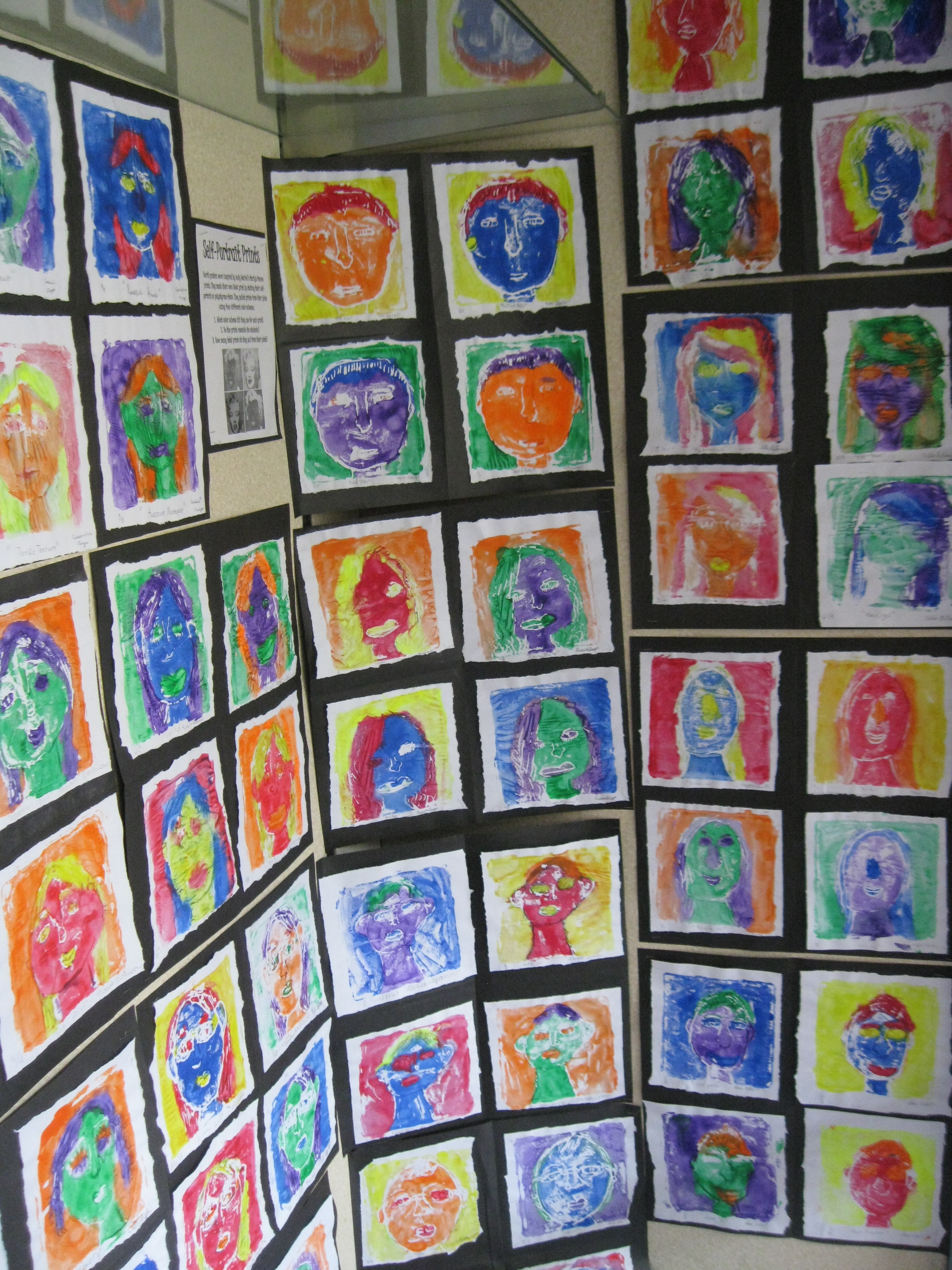 The Smartteacher Resource: Warhol Inspired Self Portrait Prints