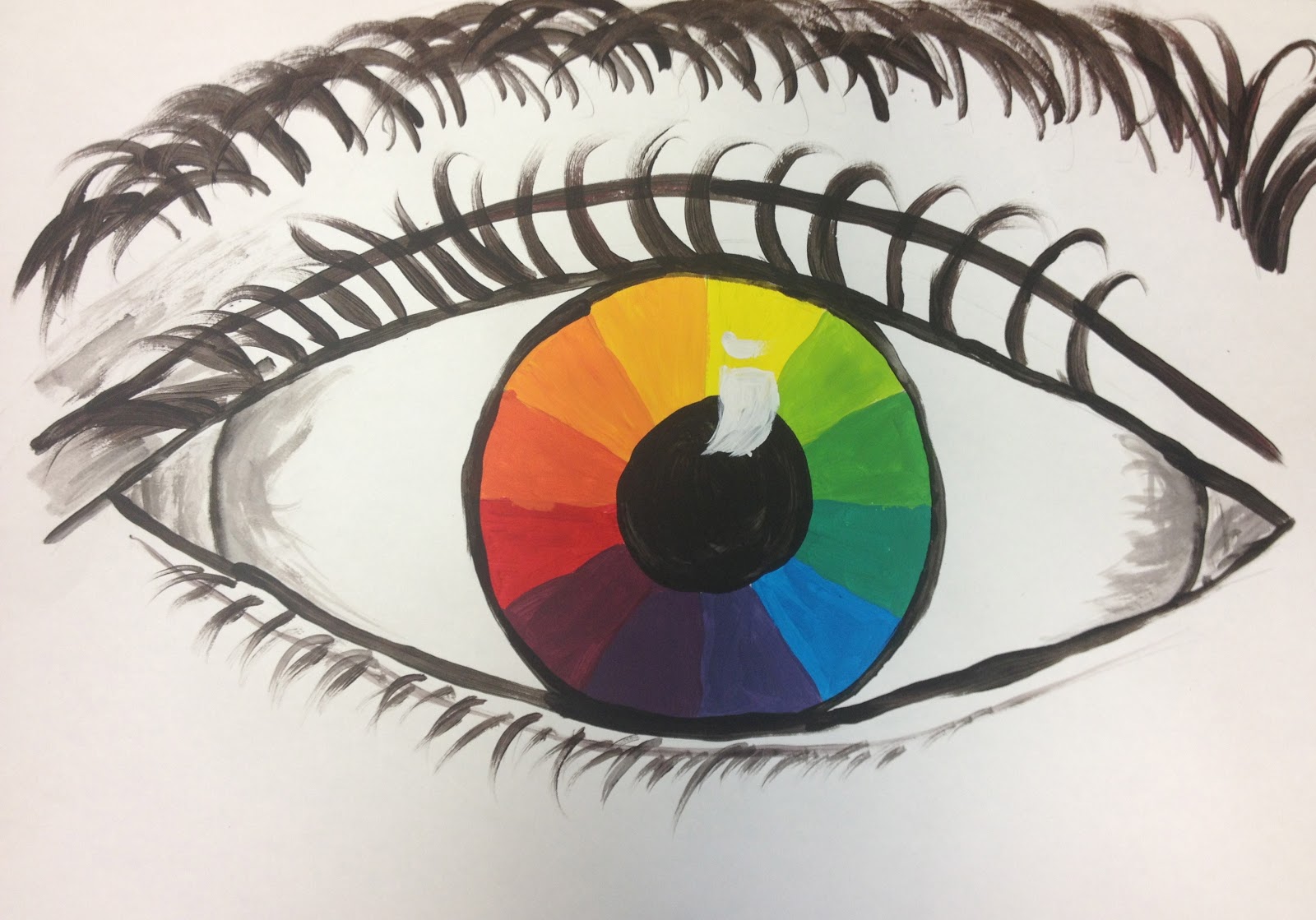 The smARTteacher Resource: Color Wheel Eyes