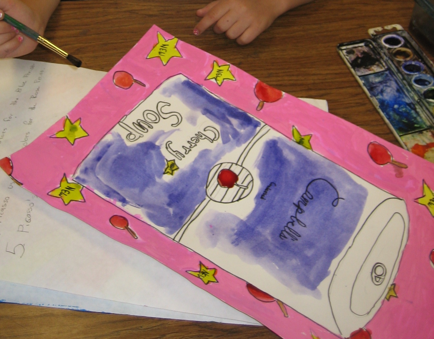 The smARTteacher Resource: Pop Art Pop Can Drawings