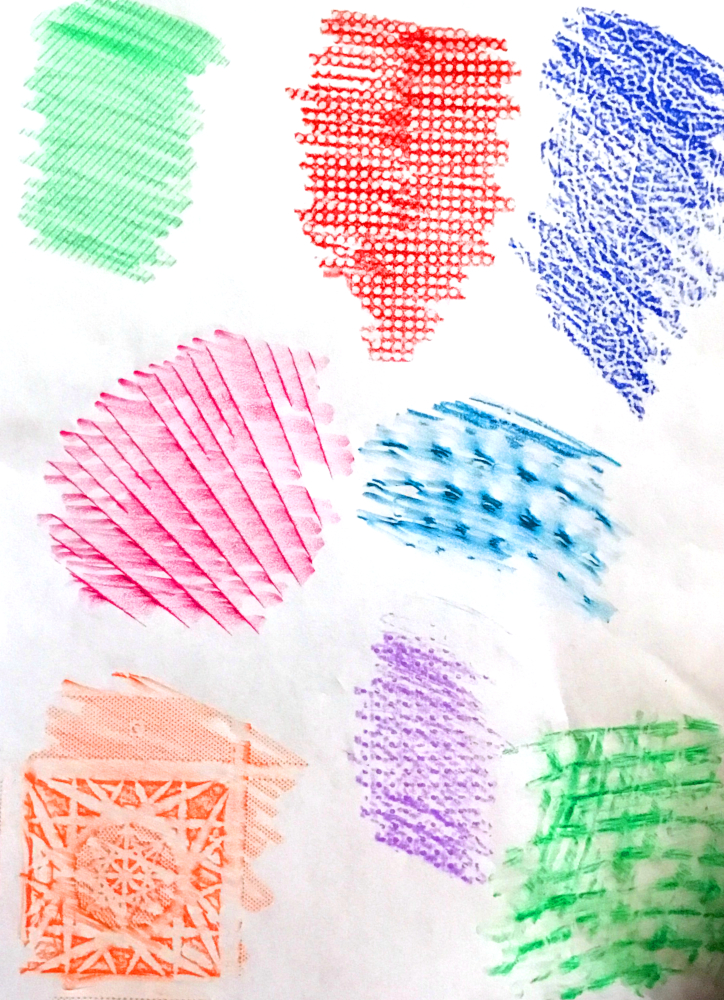 Texture Rubbings Art Project for Kids – Art is Basic