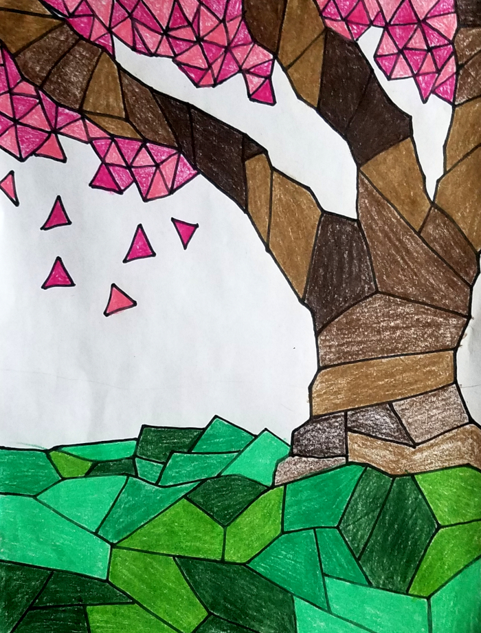 cubism art for students